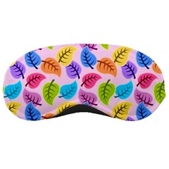 Colorful Leaves Sleeping Masks by snowwhitegirl