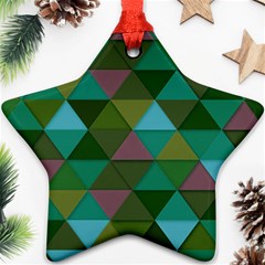 Green Geometric Ornament (star) by snowwhitegirl