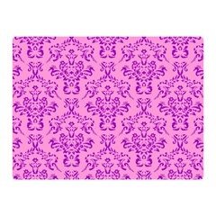 Victorian Paisley Pink Double Sided Flano Blanket (mini)  by snowwhitegirl