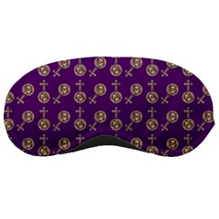 Victorian Crosses Purple Sleeping Masks by snowwhitegirl