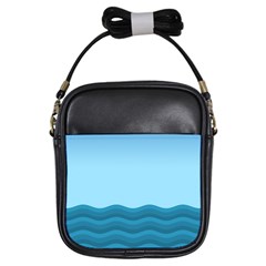 Making Waves Girls Sling Bag by WensdaiAmbrose