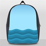 Making Waves School Bag (XL) Front