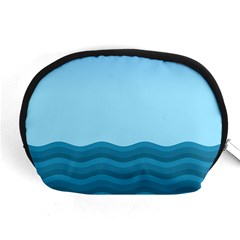 Making Waves Accessory Pouch (medium) by WensdaiAmbrose