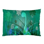 Dinosaur Family - Green - Pillow Case (Two Sides) Front