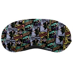 Comic Books Pattern Sleeping Masks by snowwhitegirl