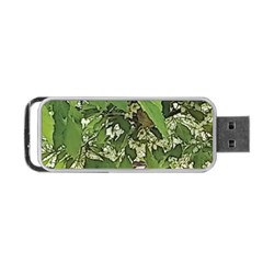 Garden Of The Phoenix  Portable Usb Flash (two Sides) by Riverwoman