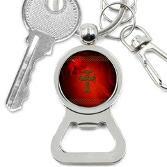 Wonderful Celtic Cross On Vintage Background Bottle Opener Key Chains by FantasyWorld7