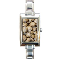 Shellfishs Photo Print Pattern Rectangle Italian Charm Watch by dflcprintsclothing