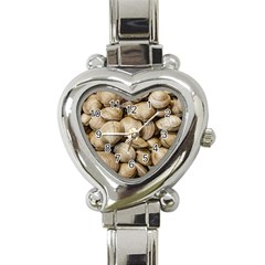 Shellfishs Photo Print Pattern Heart Italian Charm Watch by dflcprintsclothing