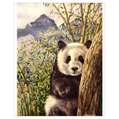 Panda Drawstring Bag (small) by ArtByThree