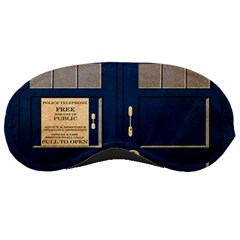 Tardis Poster Sleeping Masks by Sudhe