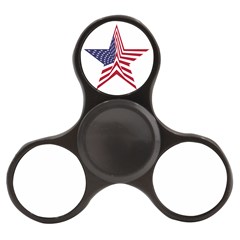 A Star With An American Flag Pattern Finger Spinner by Sudhe