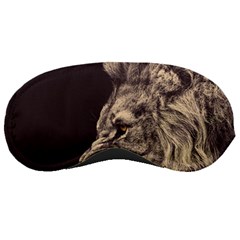 Angry Male Lion Sleeping Masks by Sudhe