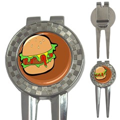 Burger Double 3-in-1 Golf Divots by Sudhe