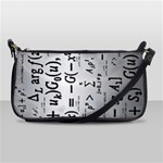 Science Formulas Shoulder Clutch Bag Front