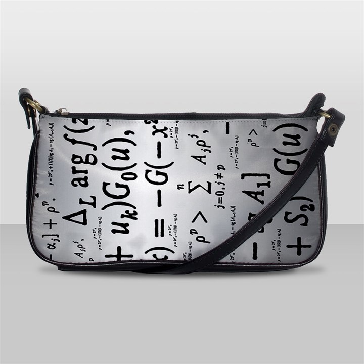 Science Formulas Shoulder Clutch Bag