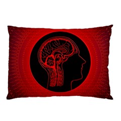 Artificial Intelligence Brain Think Pillow Case by Sudhe