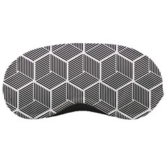 Cube Pattern Cube Seamless Repeat Sleeping Masks by Sudhe