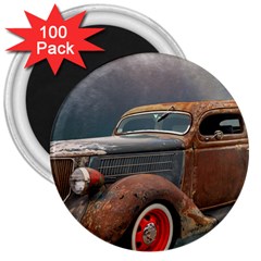 Auto Old Car Automotive Retro 3  Magnets (100 Pack) by Sudhe