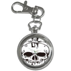 Skull Knife Euclidean Vector Skull Sword Inserted Key Chain Watches by Sudhe