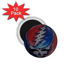 Grateful Dead Logo 1 75  Magnets (10 Pack)  by Sudhe