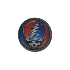 Grateful Dead Logo Golf Ball Marker (4 Pack) by Sudhe