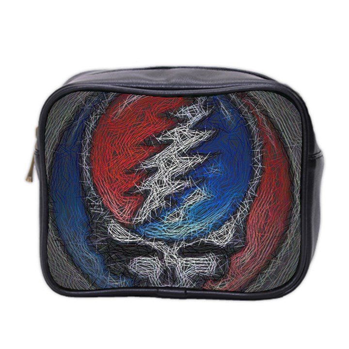 Grateful Dead Logo Mini Toiletries Bag (Two Sides)