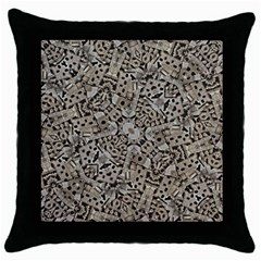 Cyber Punk Pattern Design Throw Pillow Case (black) by dflcprintsclothing