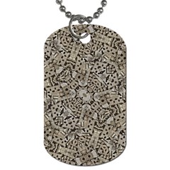 Cyber Punk Pattern Design Dog Tag (one Side) by dflcprintsclothing