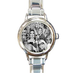 Lele Pons - Funny Faces Round Italian Charm Watch by Valentinaart