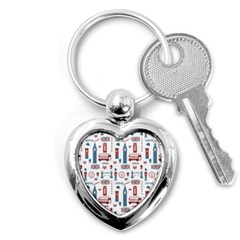 London Love Key Chains (heart)  by lucia