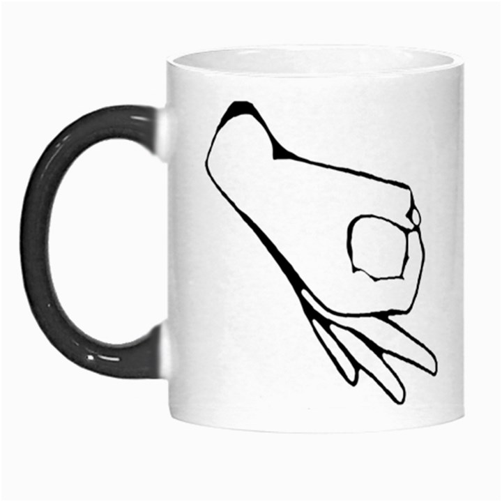 Circle Gotcha Game Morph Mug