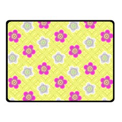 Traditional Patterns Plum Fleece Blanket (small) by Mariart