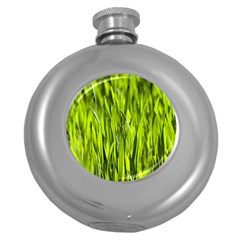 Agricultural Field   Round Hip Flask (5 Oz) by rsooll