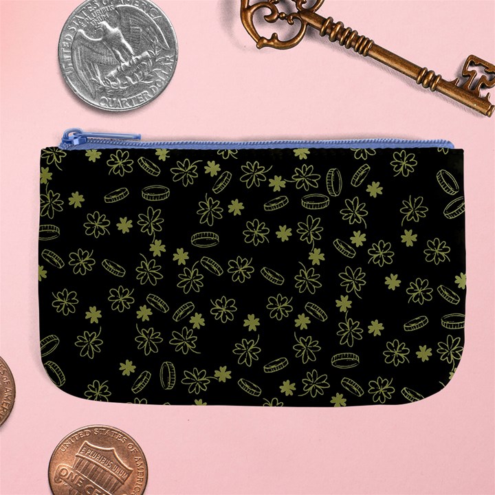 St Patricks day pattern Large Coin Purse