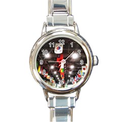 Flags Of Dublin Scioto Round Italian Charm Watch by Riverwoman