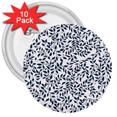 Leaves 3  Buttons (10 Pack)  by alllovelyideas