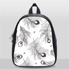 Peacock School Bag (small) by alllovelyideas