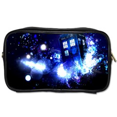 Tardis Background Space Toiletries Bag (two Sides) by Sudhe