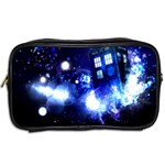 Tardis Background Space Toiletries Bag (Two Sides) Back