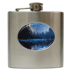 Mountain Glass Hip Flask (6 Oz) by snowwhitegirl