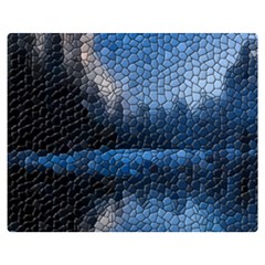 Mountain Glass Double Sided Flano Blanket (medium)  by snowwhitegirl