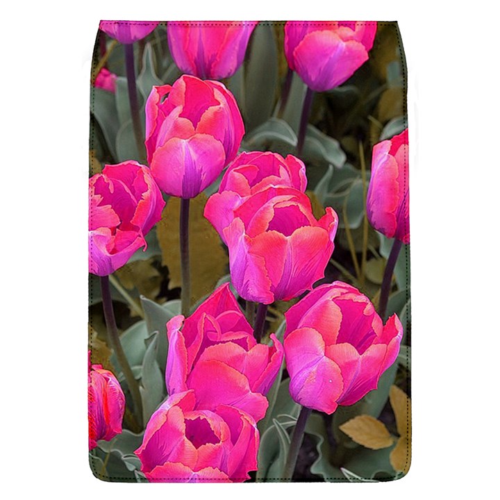 Pink Tulips Removable Flap Cover (L)