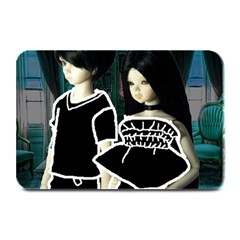 Dolls In Living Room Plate Mats by snowwhitegirl