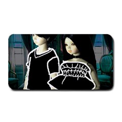 Dolls In Living Room Medium Bar Mats by snowwhitegirl