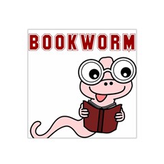 Literal Bookworm Satin Bandana Scarf by emeraldwolfpress