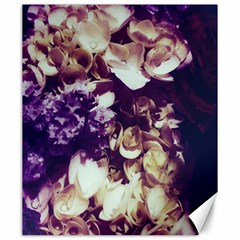 Soft Purple Hydrangeas Canvas 20  X 24  by okhismakingart