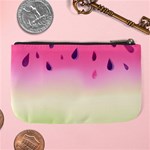 Watermelon Pastel Gradient Pink Watermelon Pastel Gradient Large Coin Purse Back