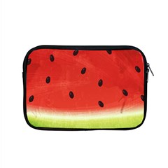 Juicy Paint Texture Watermelon Red And Green Watercolor Apple Macbook Pro 15  Zipper Case by genx