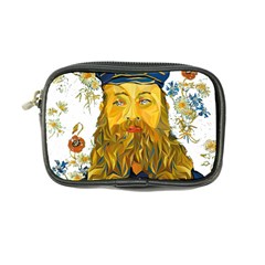 Vincent Van Gogh Cartoon Beard Illustration Bearde Coin Purse by Sudhe